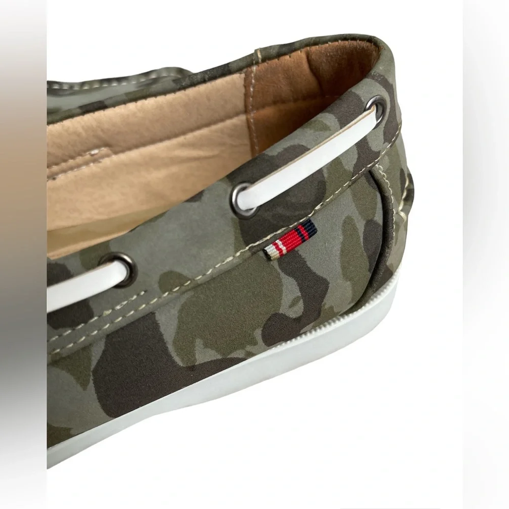 Phat Classic Mens Camo Deck/Boat Shoes Size 13